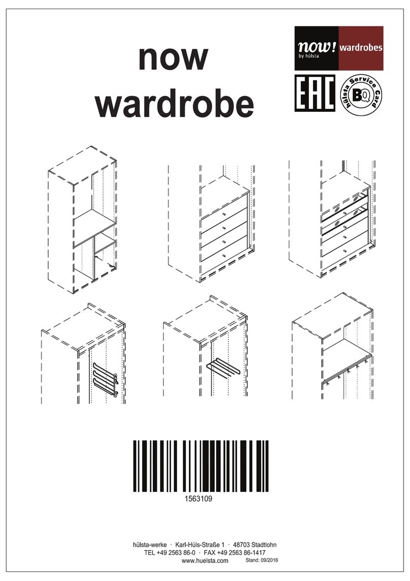Hülsta now! 782099 User manual Hülsta now! 782099 User manual