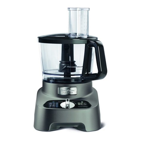 Moulinex DOUBLE FORCE FP825 manual