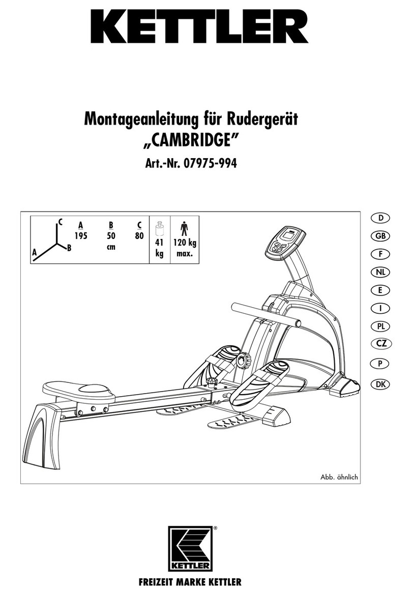 Kettler CAMBRIDGE Assembly instructions