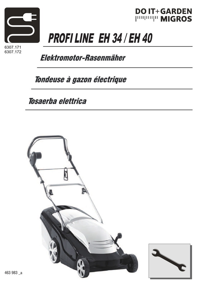 DO IT+GARDEN PROFI LINE EH 34 manual