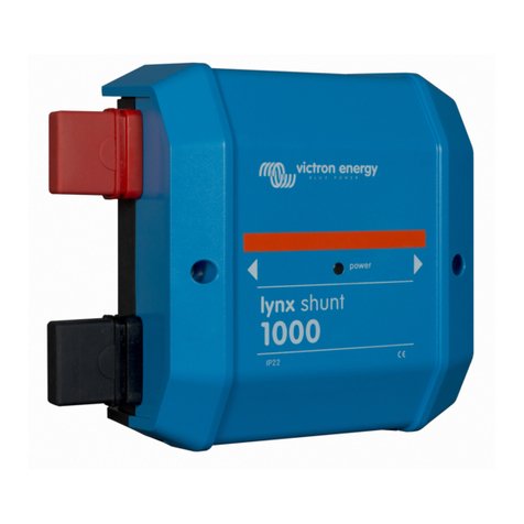 Victron energy Lynx Shunt VE.Can manual Victron energy Lynx Shunt VE.Can manual