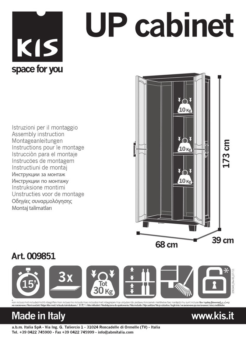 Kis 009851 User manual