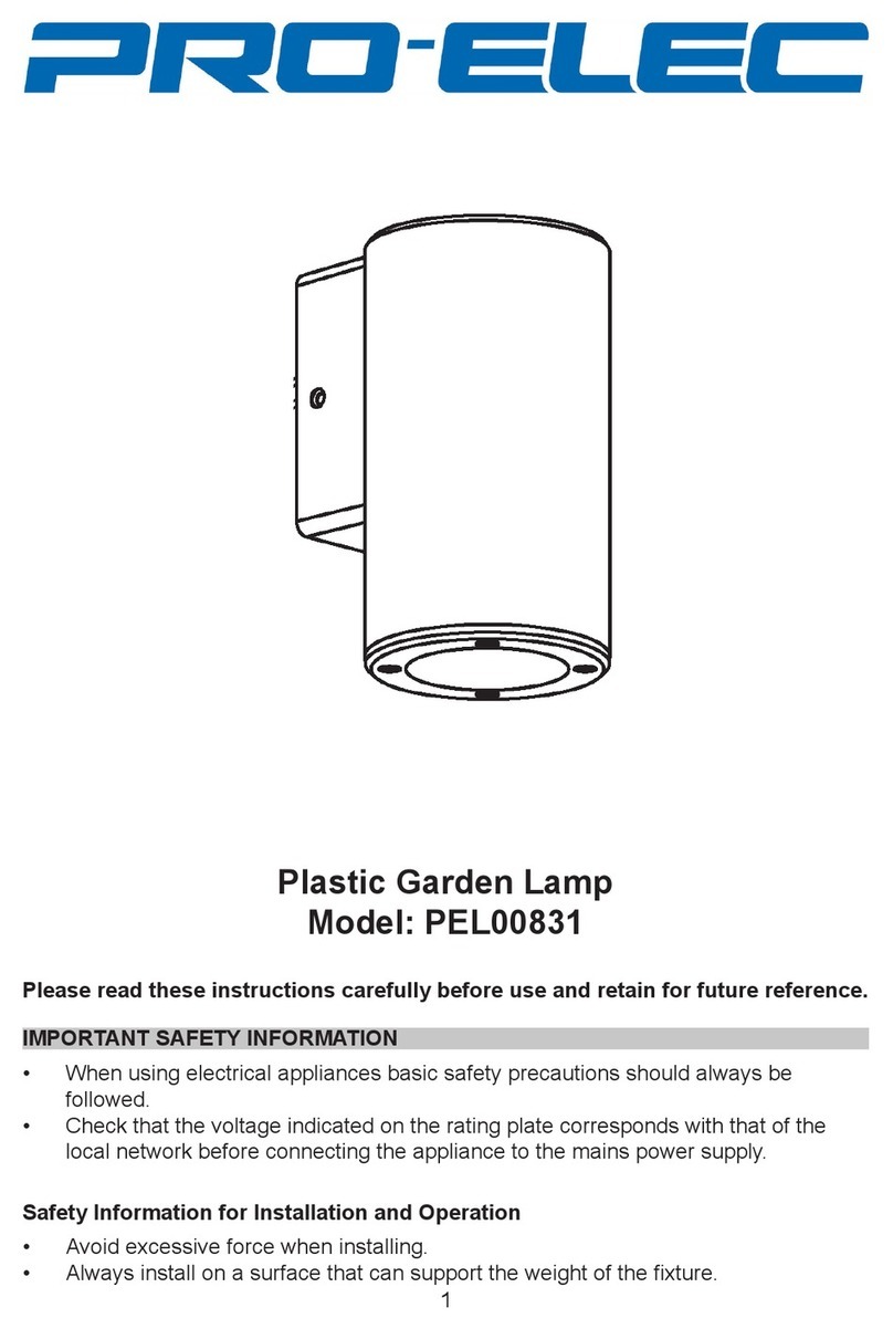 Pro-Elec PEL00831 instructions