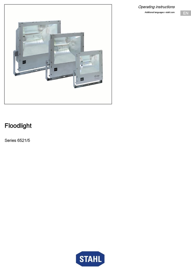 Stahl 6521/5 Series operating instructions