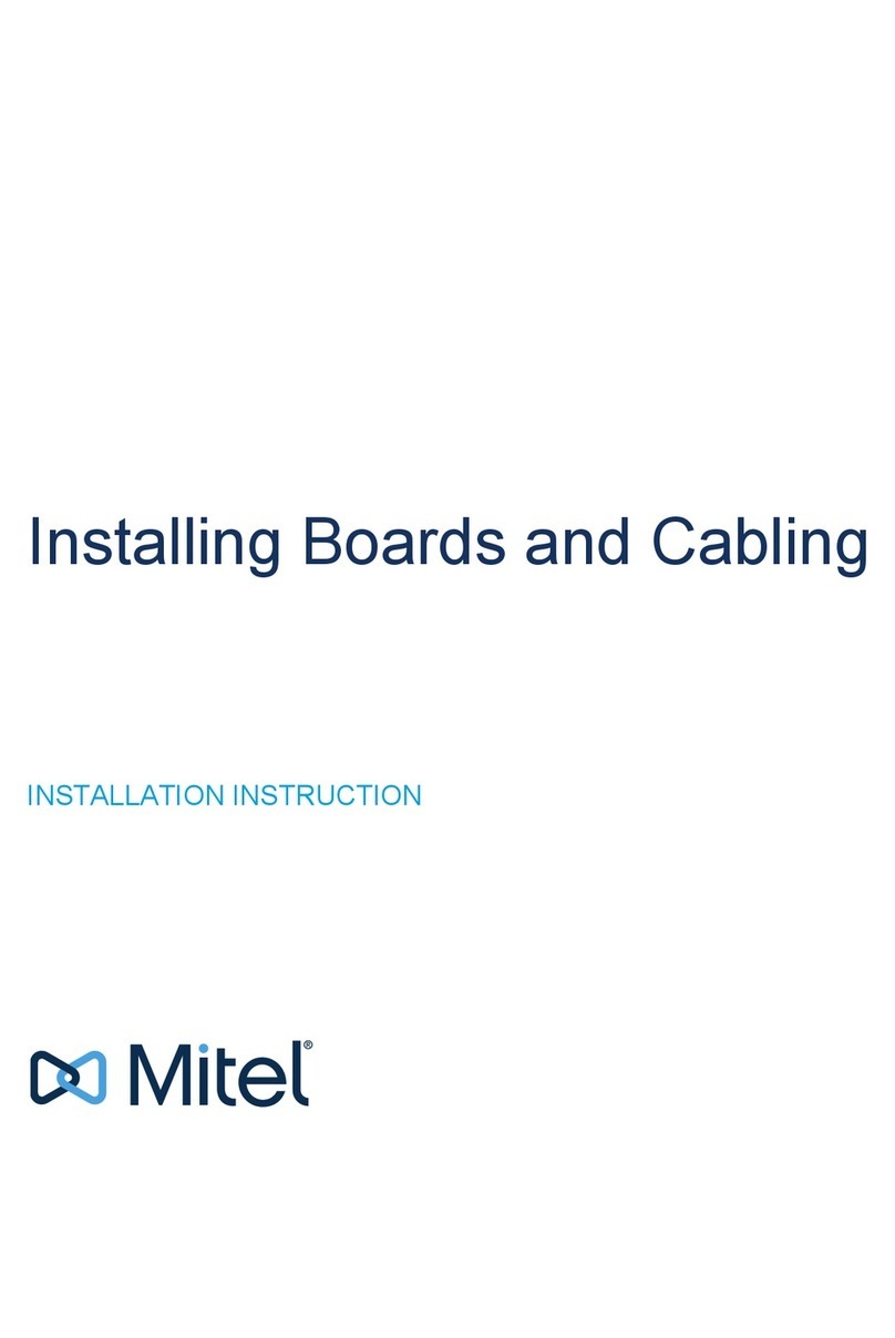 Mitel MX-ONE Installation instruction