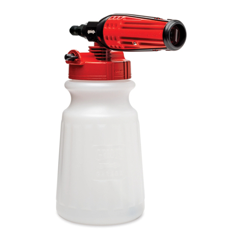 Griots Garage Brilliant Finish Foam Cannon user manual