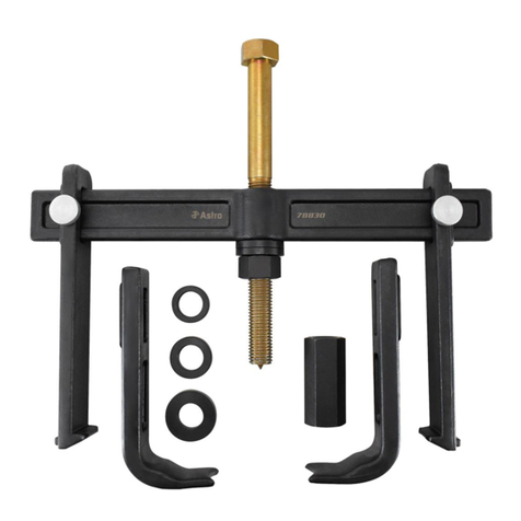Astro Pneumatic Tool 78830 manual