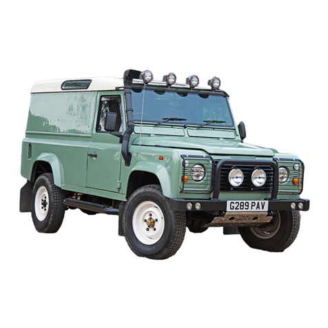 Rover DEFENDER 300Tdi Instruction manual