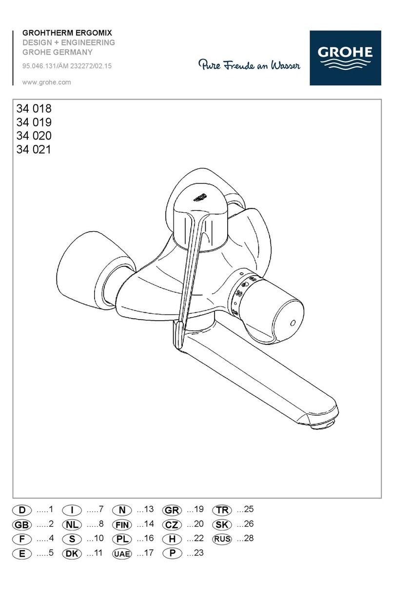 Grohe GROHTHERM ERGOMIX 34 018 Product information