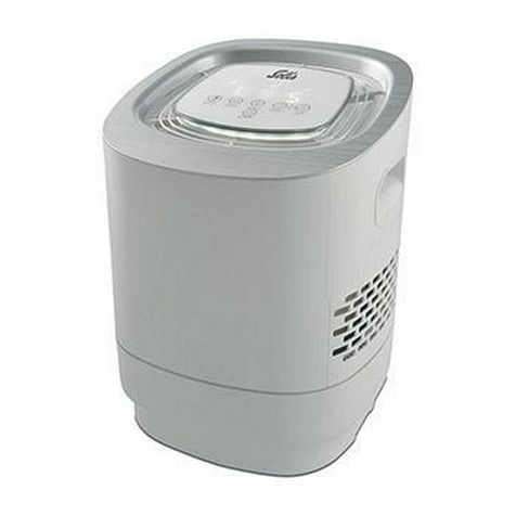 SOLIS 3 IN 1 AIRWASHER IONIC user manual