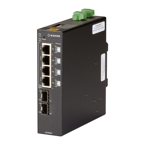 Black Box LIE402A User manual
