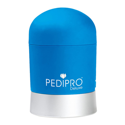 JML PEDIPRO Deluxe instructions