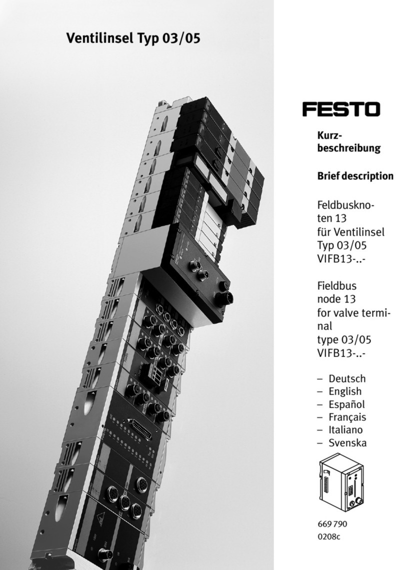 Festo VIFB13 Series User manual
