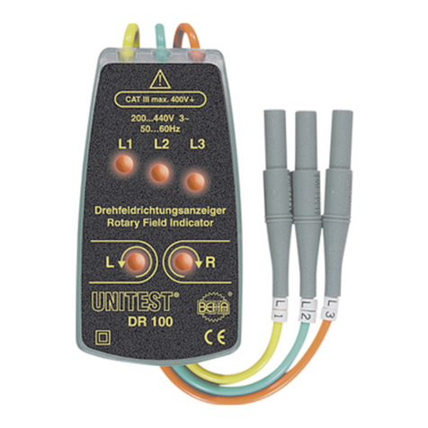 BEHA UNITEST DR100 instruction manual