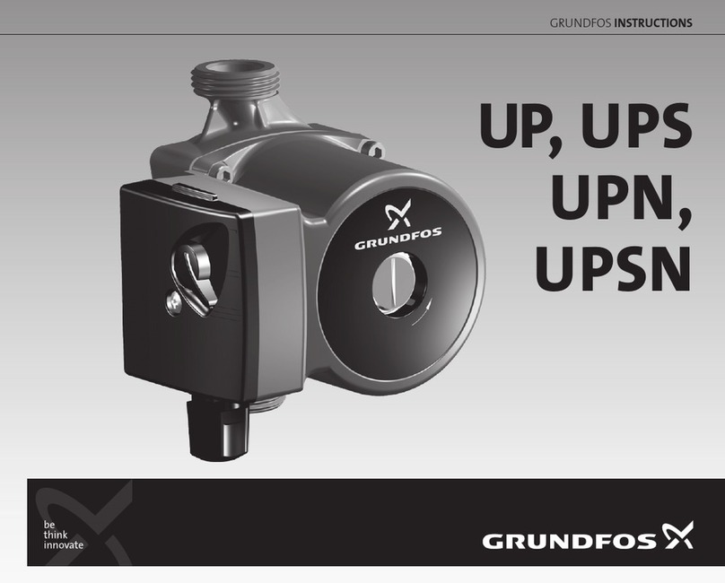 Grundfos UP User manual