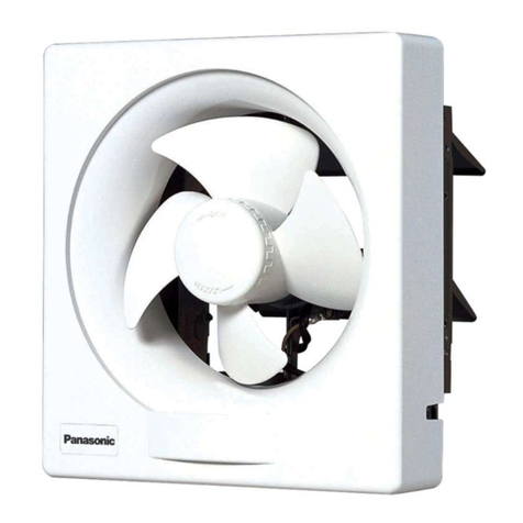 Panasonic FV-15AST1 Operating and installation instructions Panasonic FV-15AST1 Operating and installation instructions