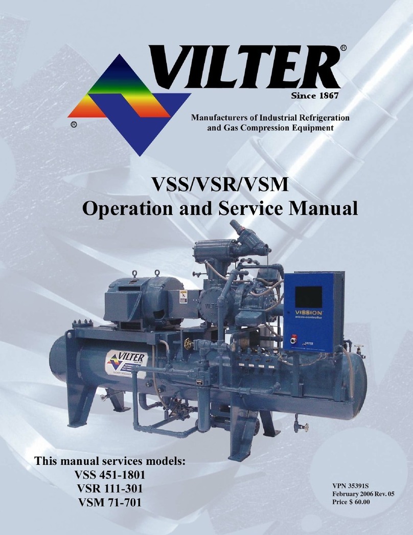 Vilter VSS 451-1801 Operation manual