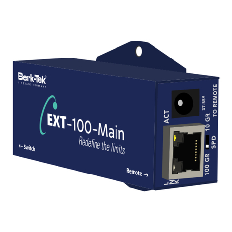 Leviton Berk-Tek EXT-100 User manual