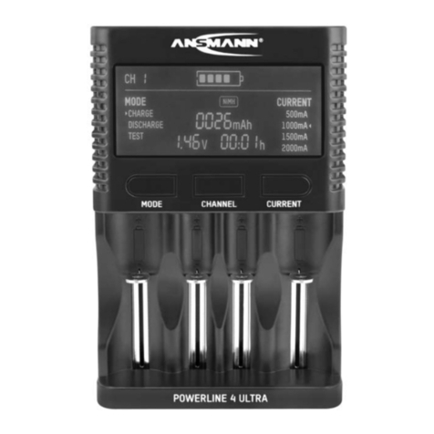 ANSMANN POWERLINE 4 ULTRA User manual