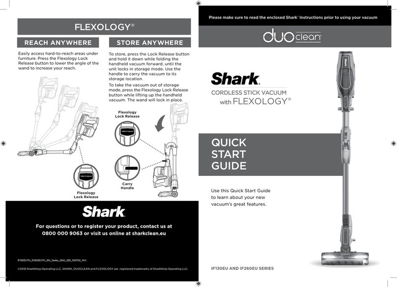Shark Duoclean IF130EU Series quick start guide
