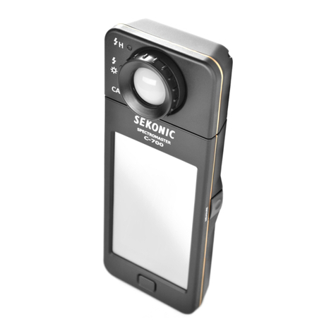 Sekonic C-700 operating manual