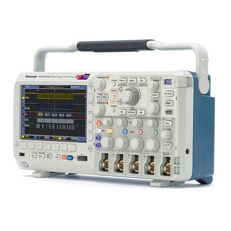 Tektronix MSO2000B Series Manual