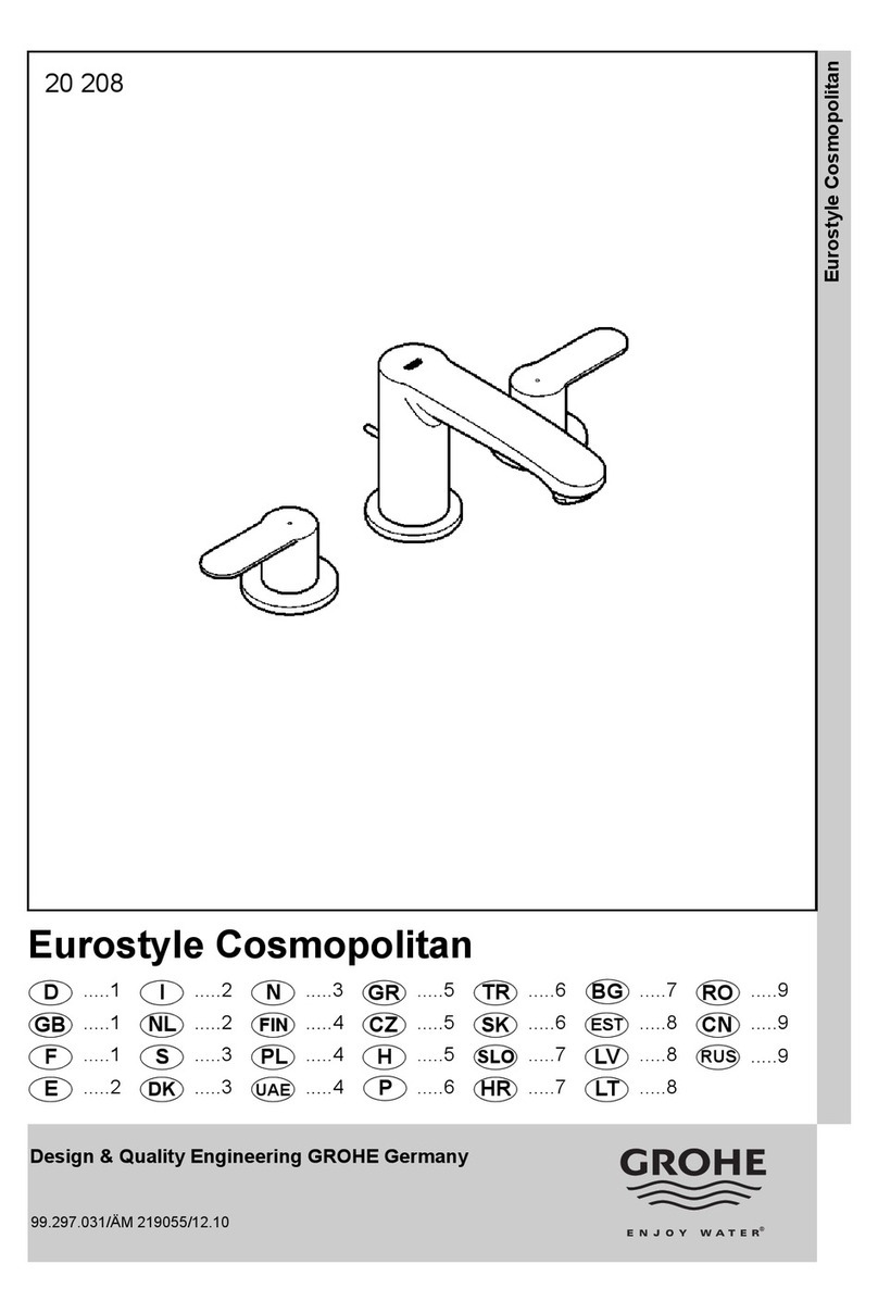 Grohe Eurostyle Cosmopolitan 20 208 User manual