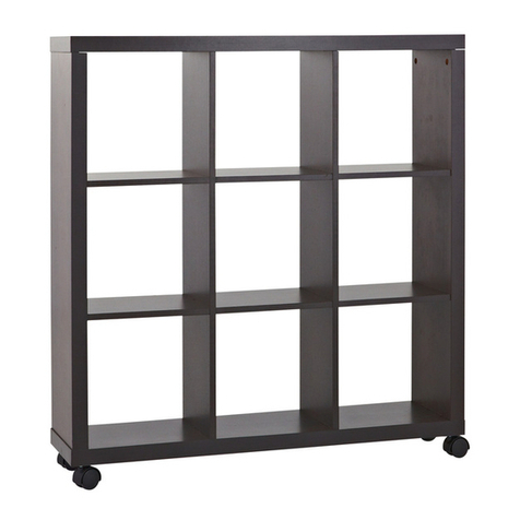 fantastic furniture GEO BOOKCASE 9 CUBE Assembly instructions fantastic furniture GEO BOOKCASE 9 CUBE Assembly instructions