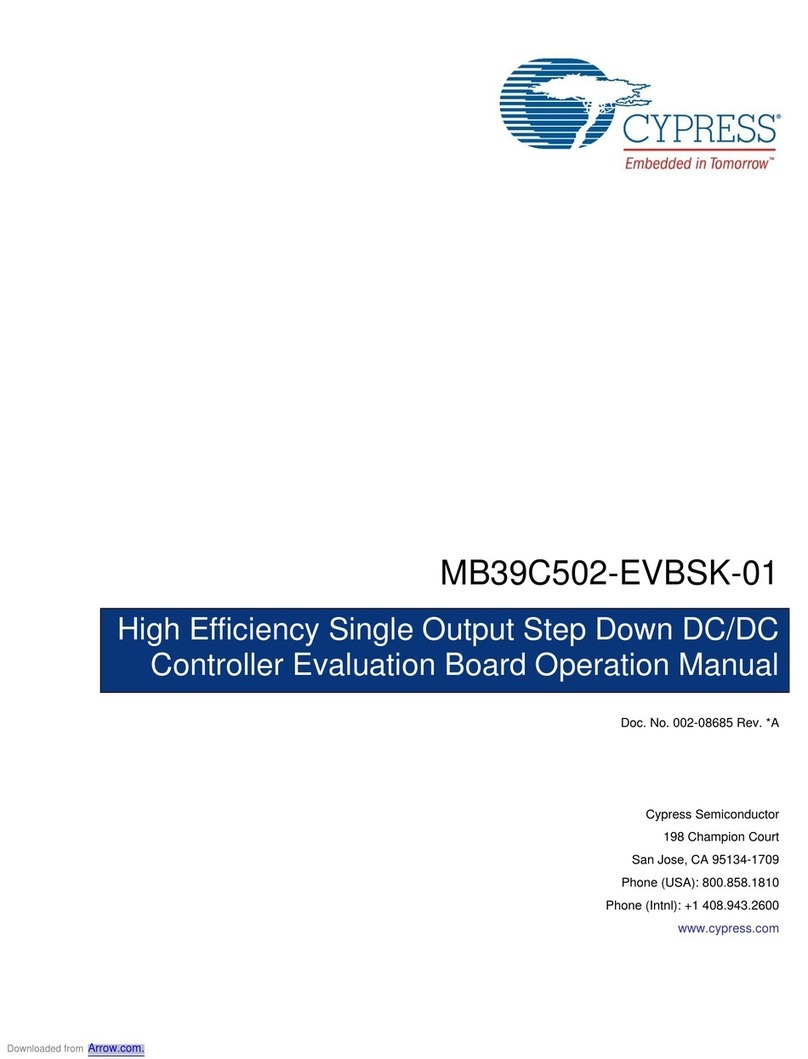 Cypress MB39C502-EVBSK-01 User manual