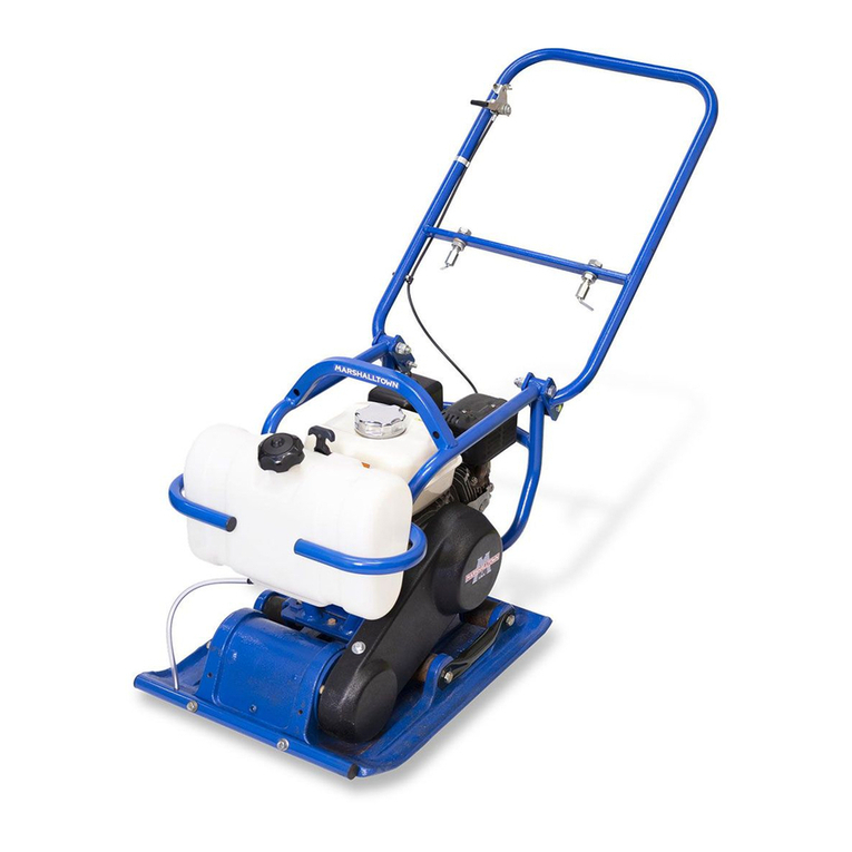 Marshalltown VP3800 User manual