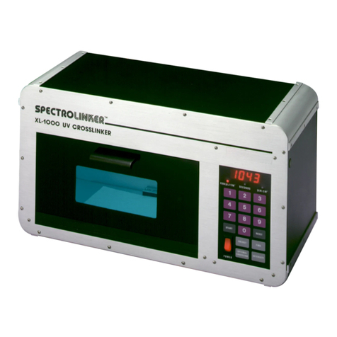 Spectronics Spectroline Select XLE-1000 Operator's manual