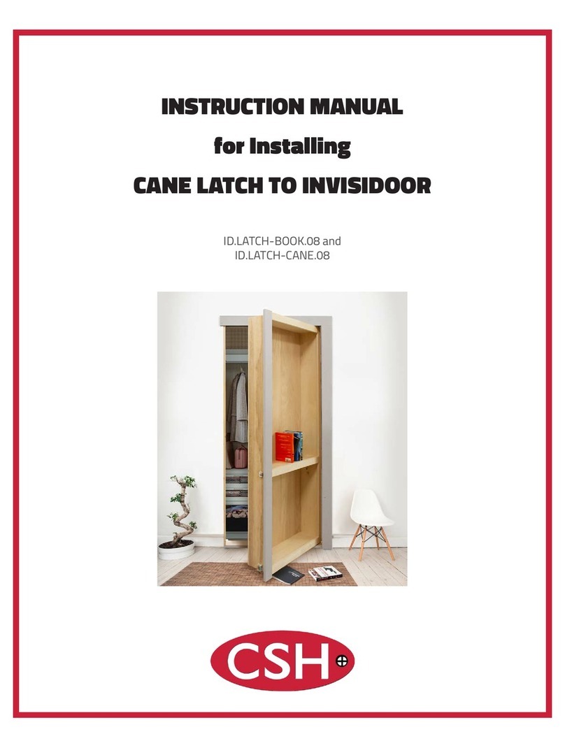 CSH ID.LATCH-BOOK.08 instruction manual