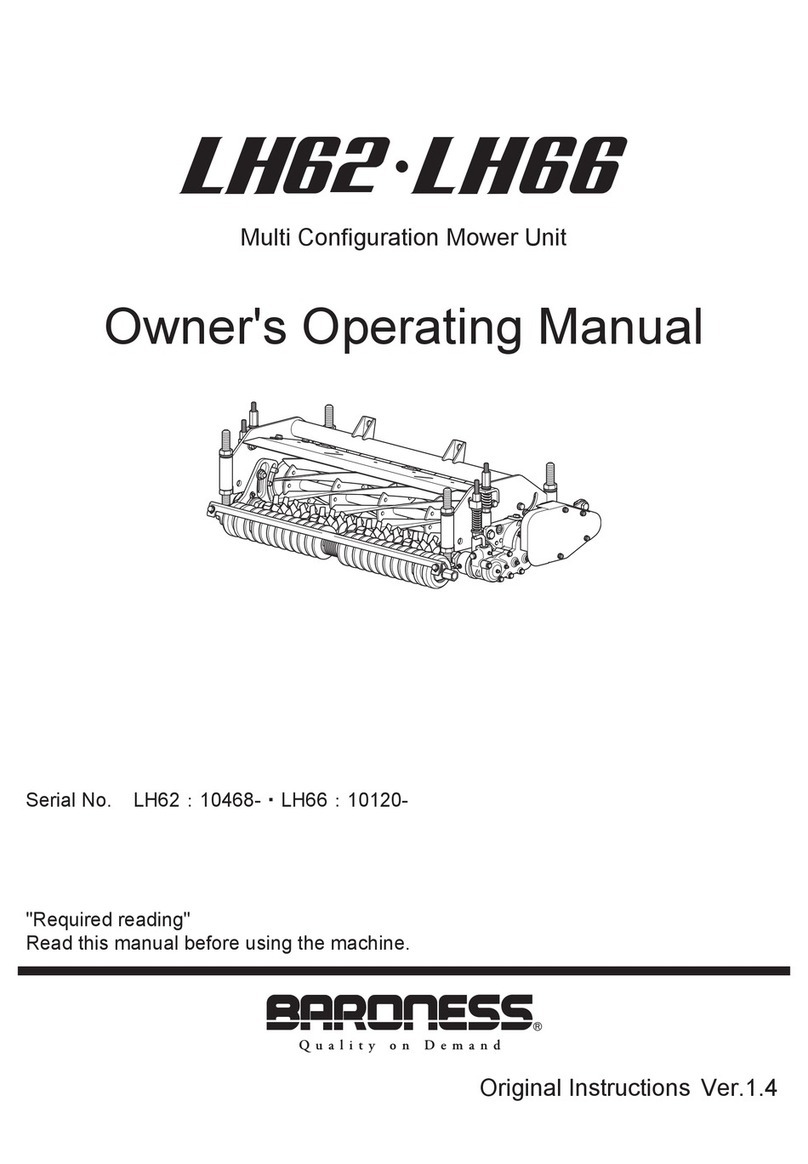 Baroness LH62 Owner's operating manual