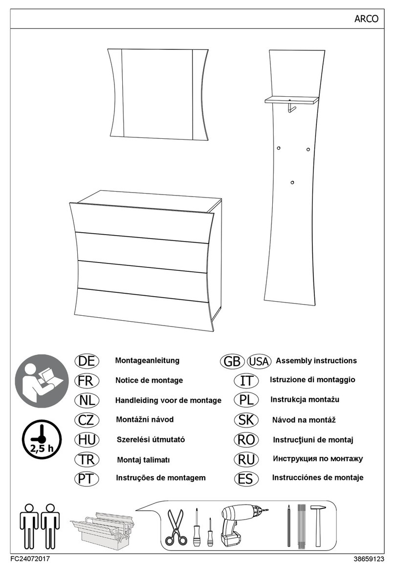 Tecnos Arco Assembly instructions
