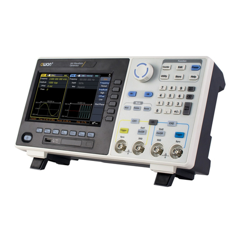 Owon XDG2000 Series manual