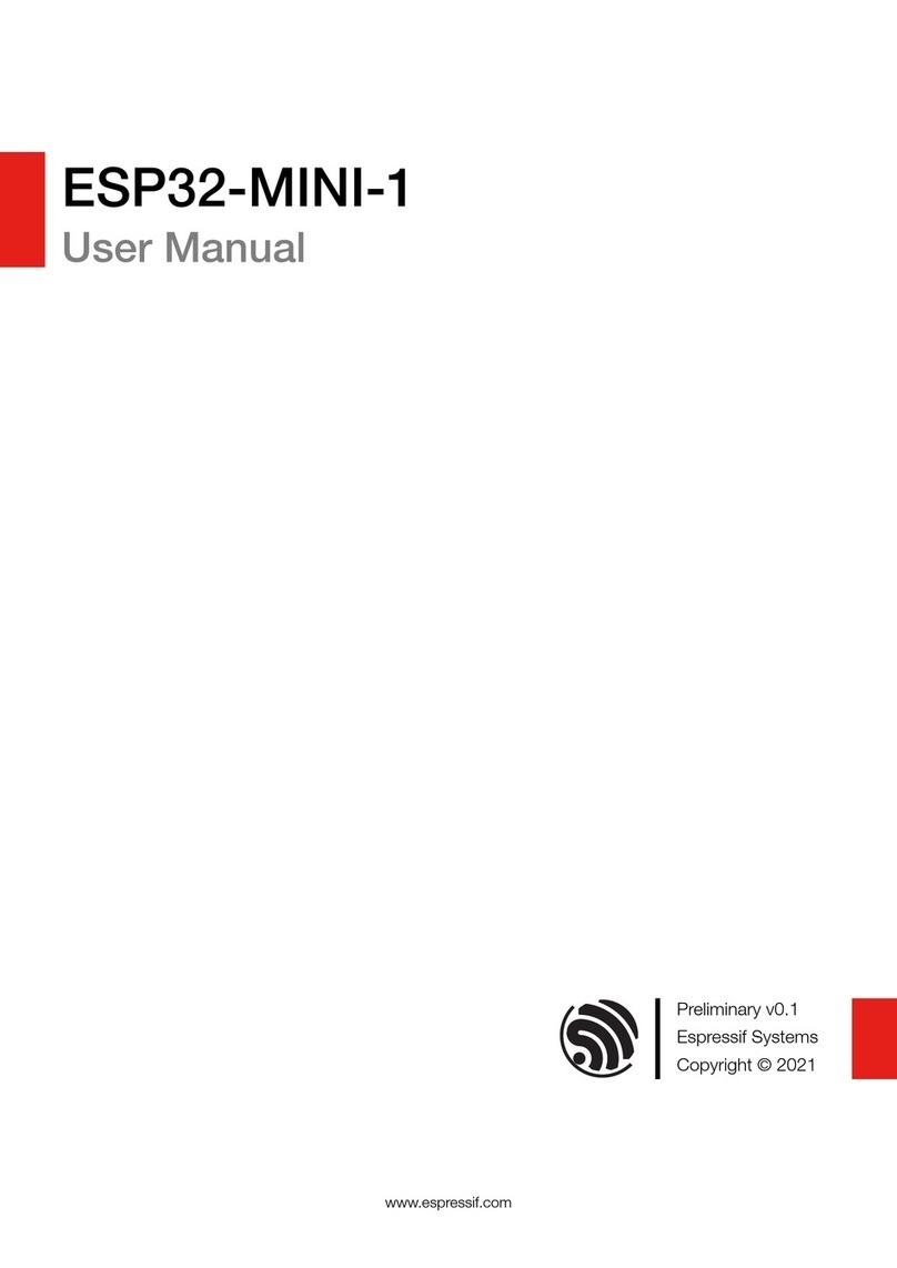 Espressif ESP32--MINI--1 user manual Espressif ESP32--MINI--1 user manual