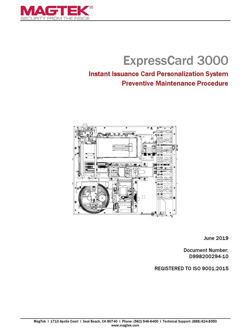 Magtek ExpressCard 3000 Manual