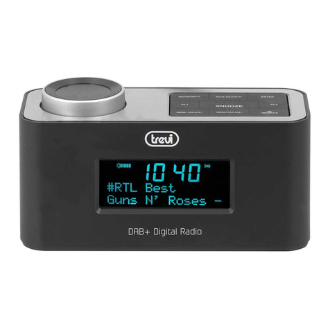 Trevi RC 80D6 DAB User manual
