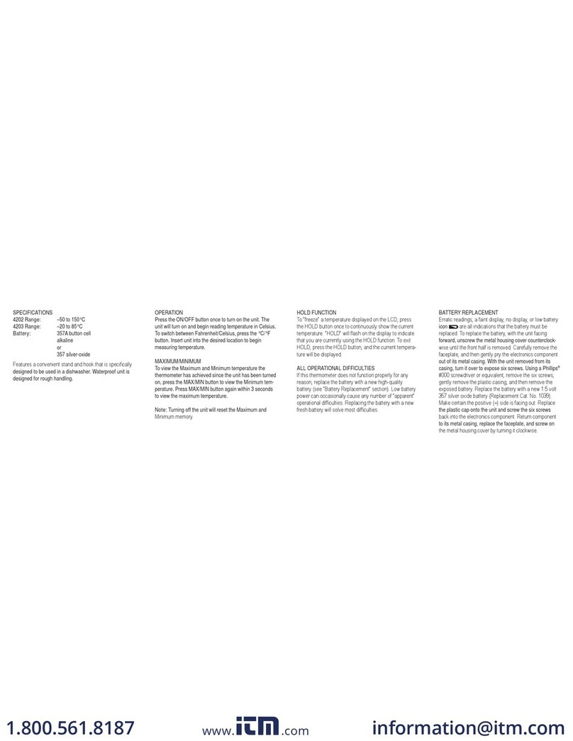 Traceable 4202 Series User manual
