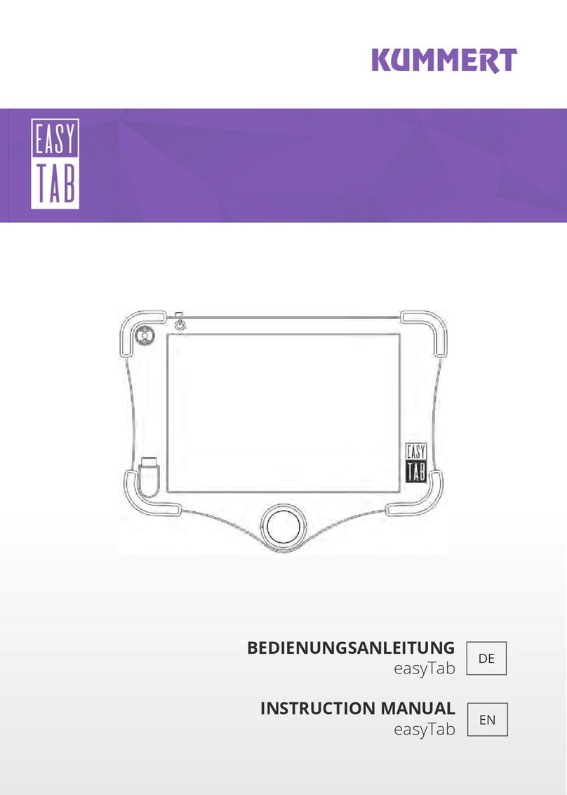 Kummert easyTab User manual