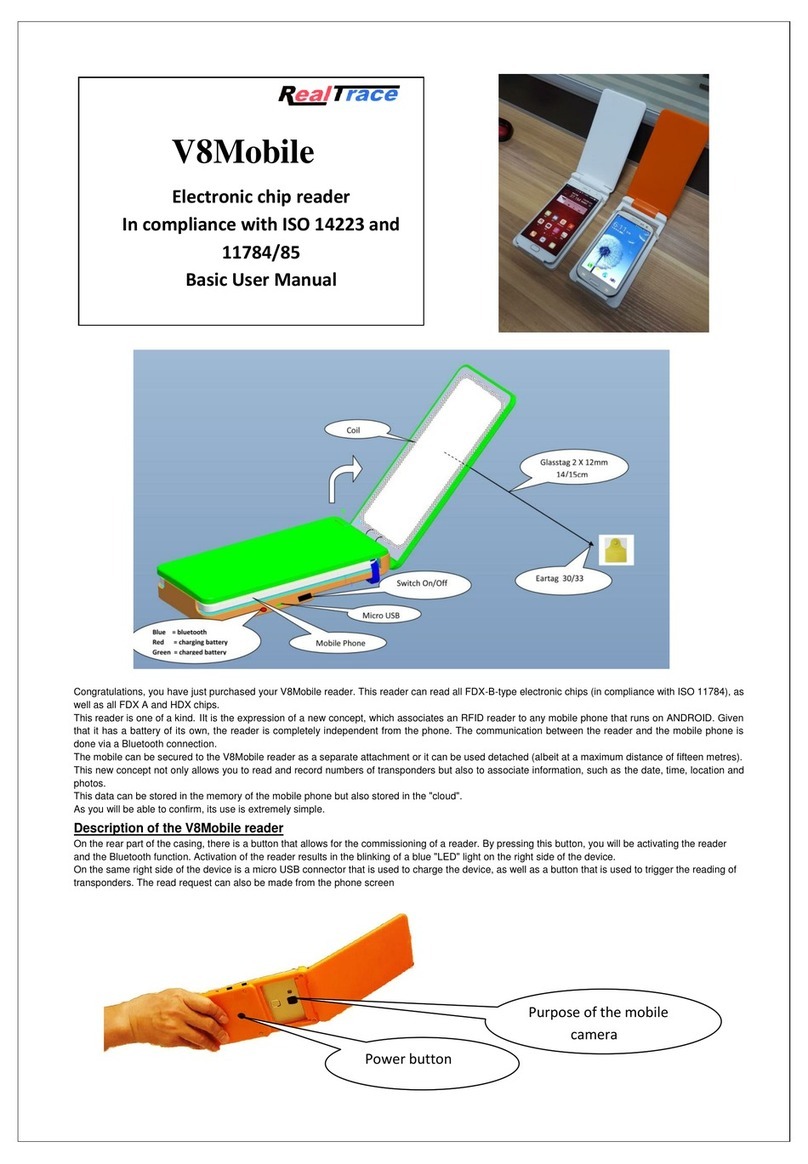 RealTrace V8Mobile Basic user manual