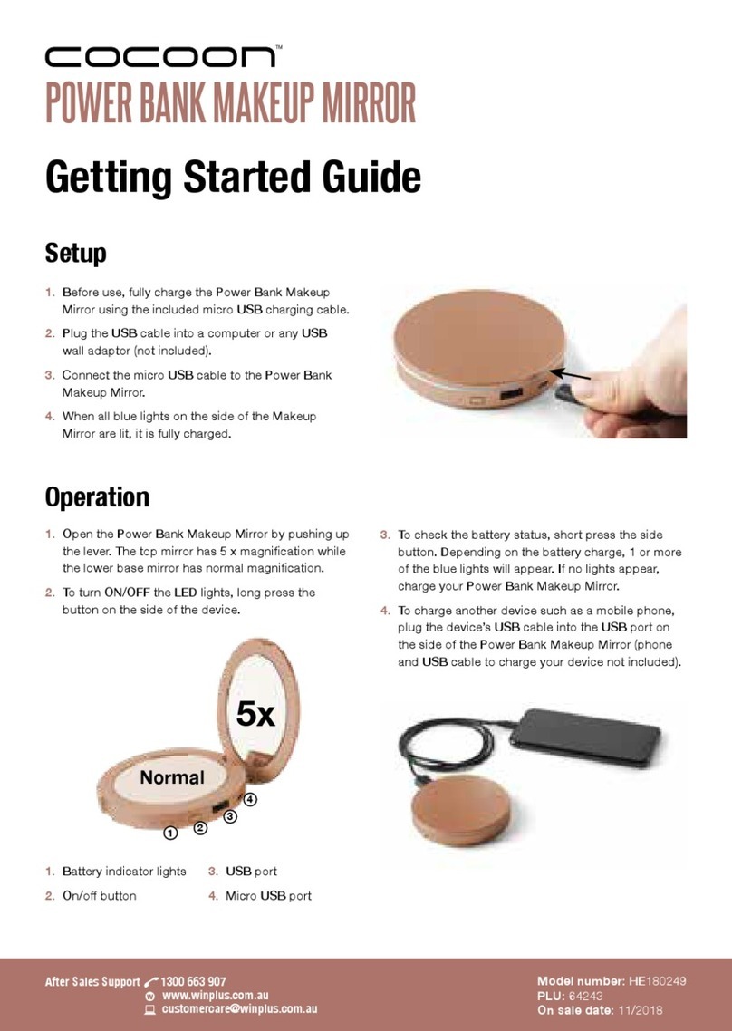 Winplus HE180249 Getting started guide Winplus HE180249 Getting started guide