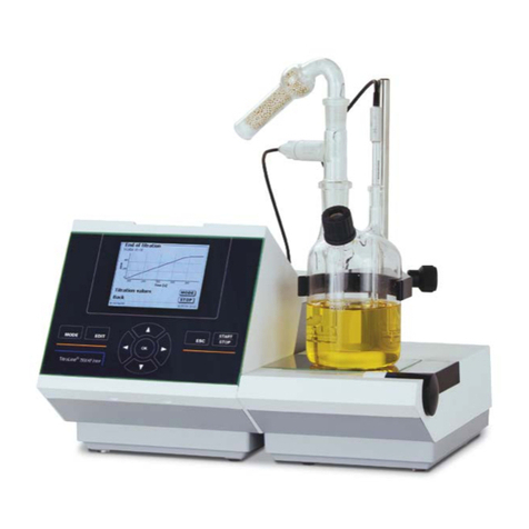 Xylem SI Analytics TITRATOR TitroLine 7500 KF User manual