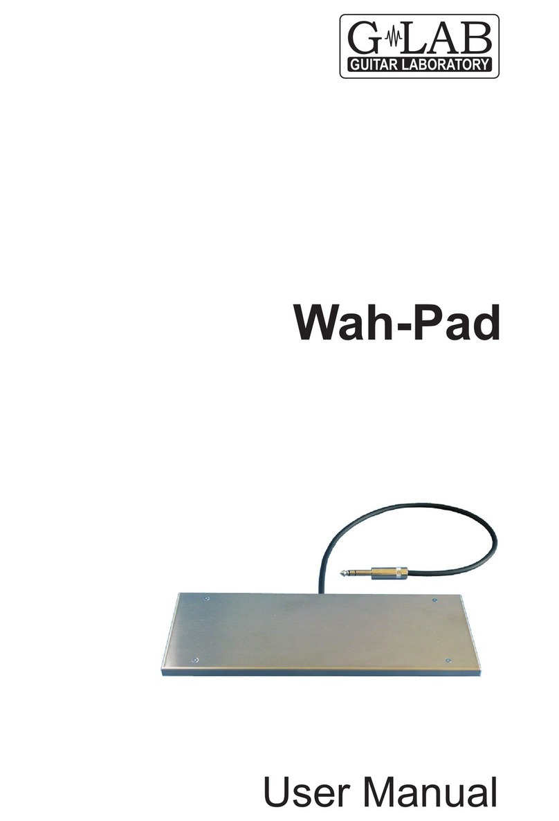 Glab Wah-Pad user manual