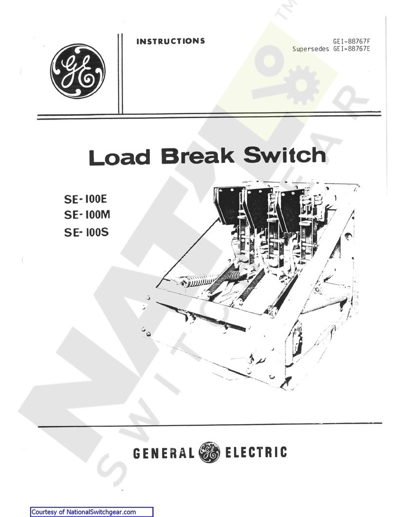 GE SE-100E User manual