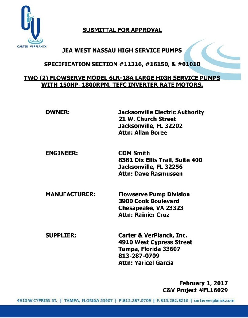 Flowserve 6LR-18A User manual Flowserve 6LR-18A User manual