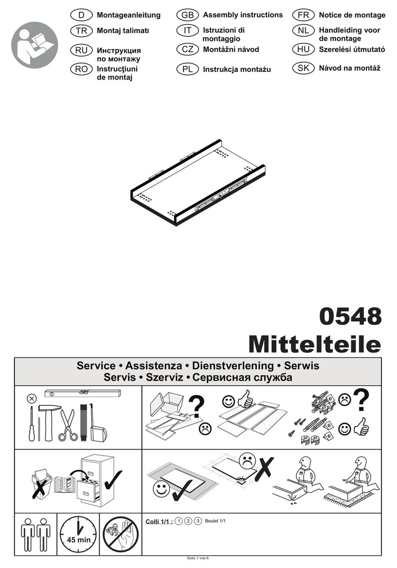 Otto Frame 0548 Assembly instructions