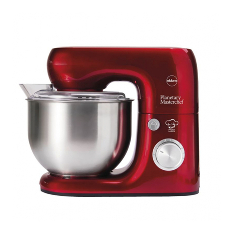 Eldom Chef WRK1250 Operating	 instruction