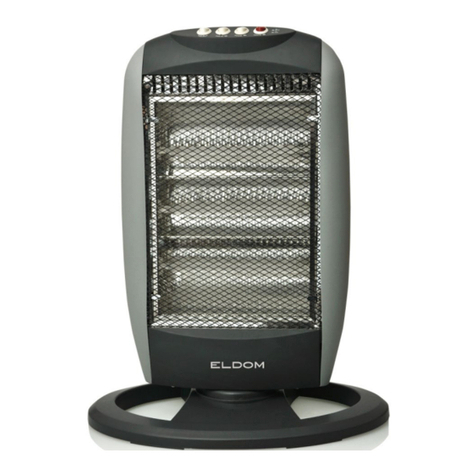 Eldom HR50 instruction manual