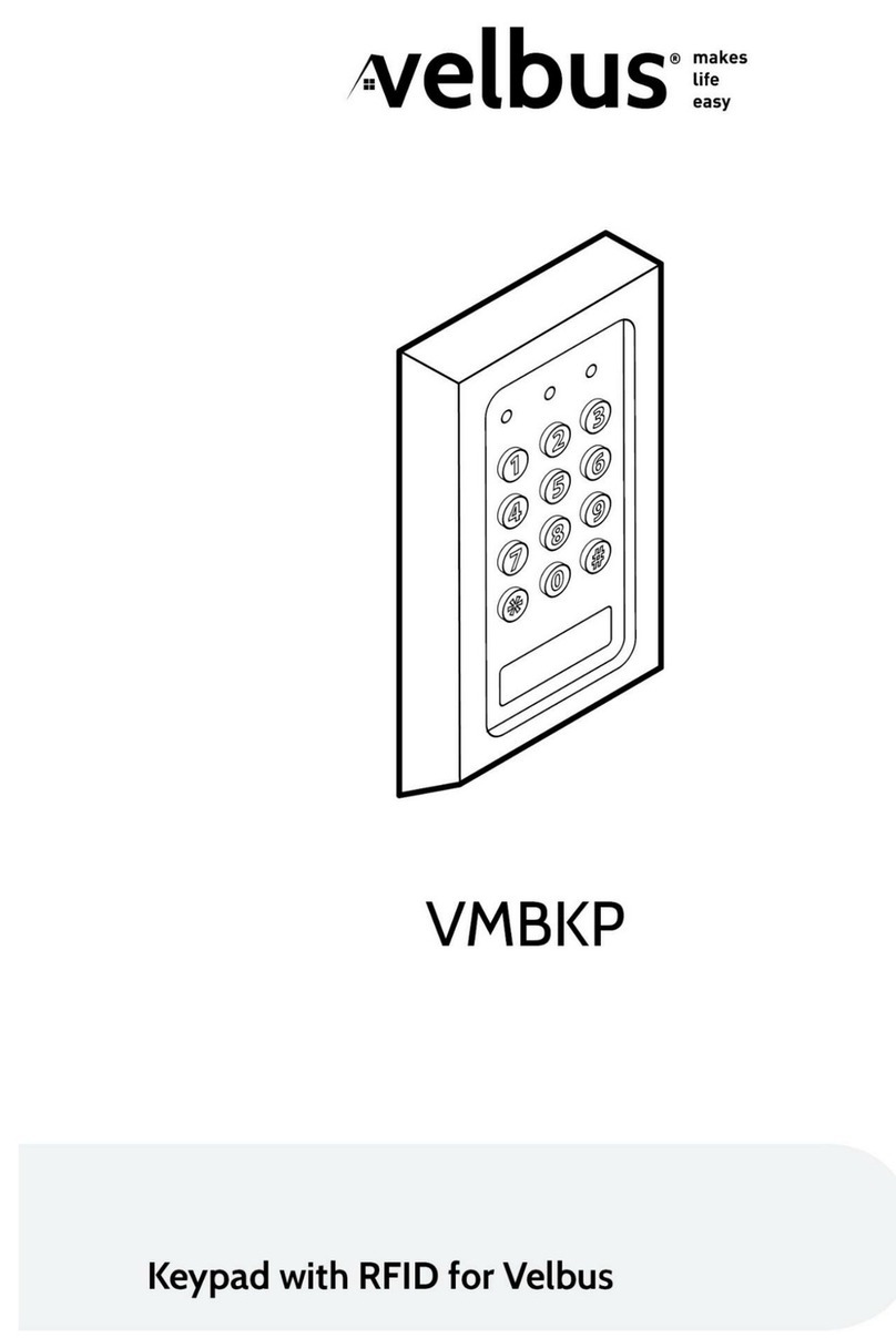 Velbus VMBKP User manual
